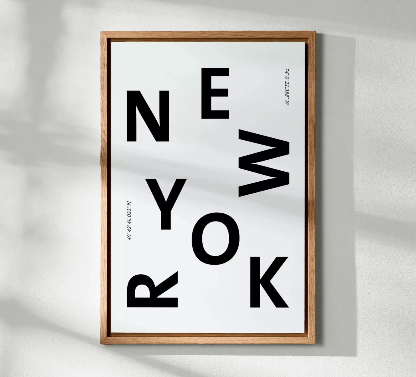 Cities - New York tela da typealive