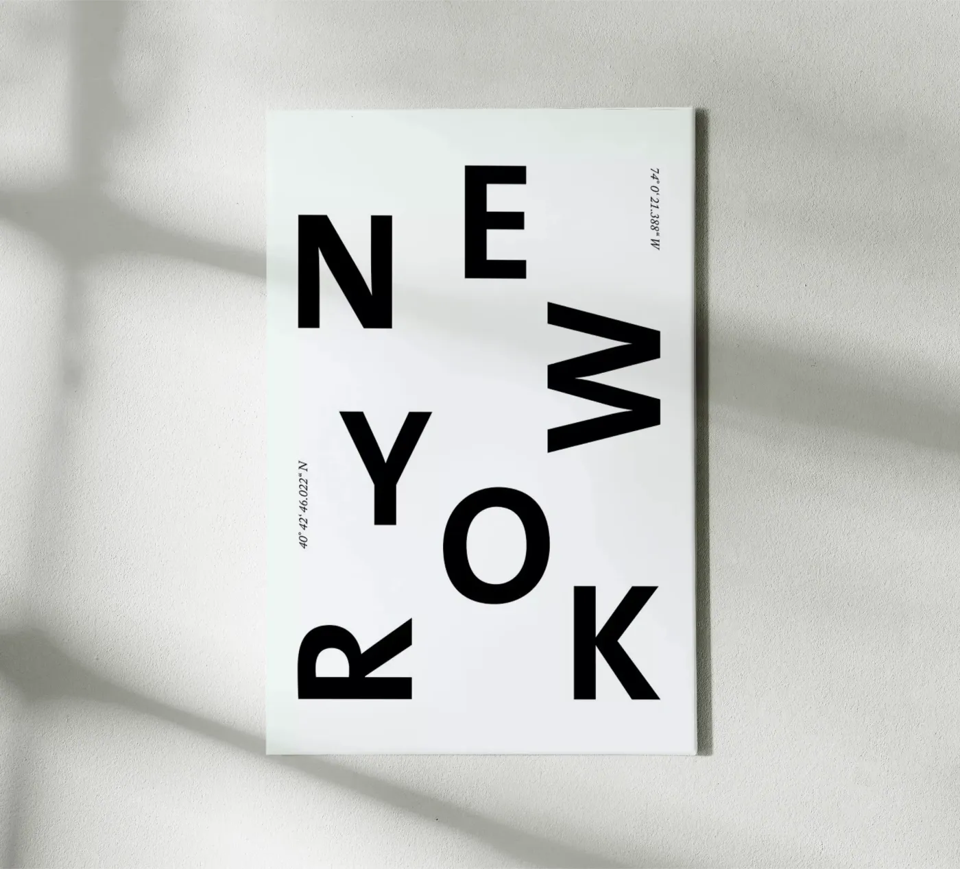 Cities - New York tela da typealive