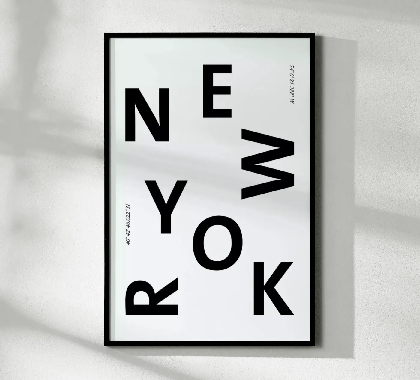 Cities - New York poster van typealive