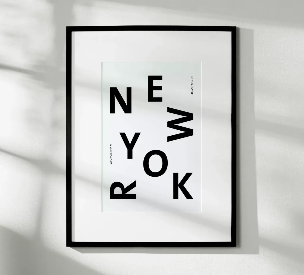 Cities - New York poster da typealive