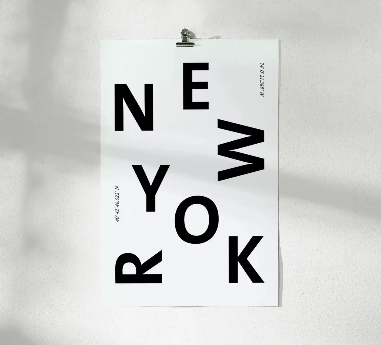 Cities - New York poster da typealive