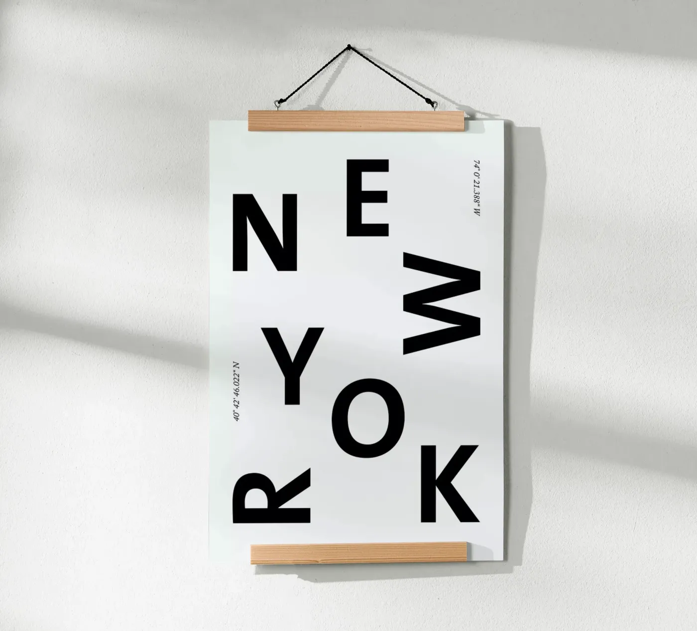 Cities - New York poster van typealive