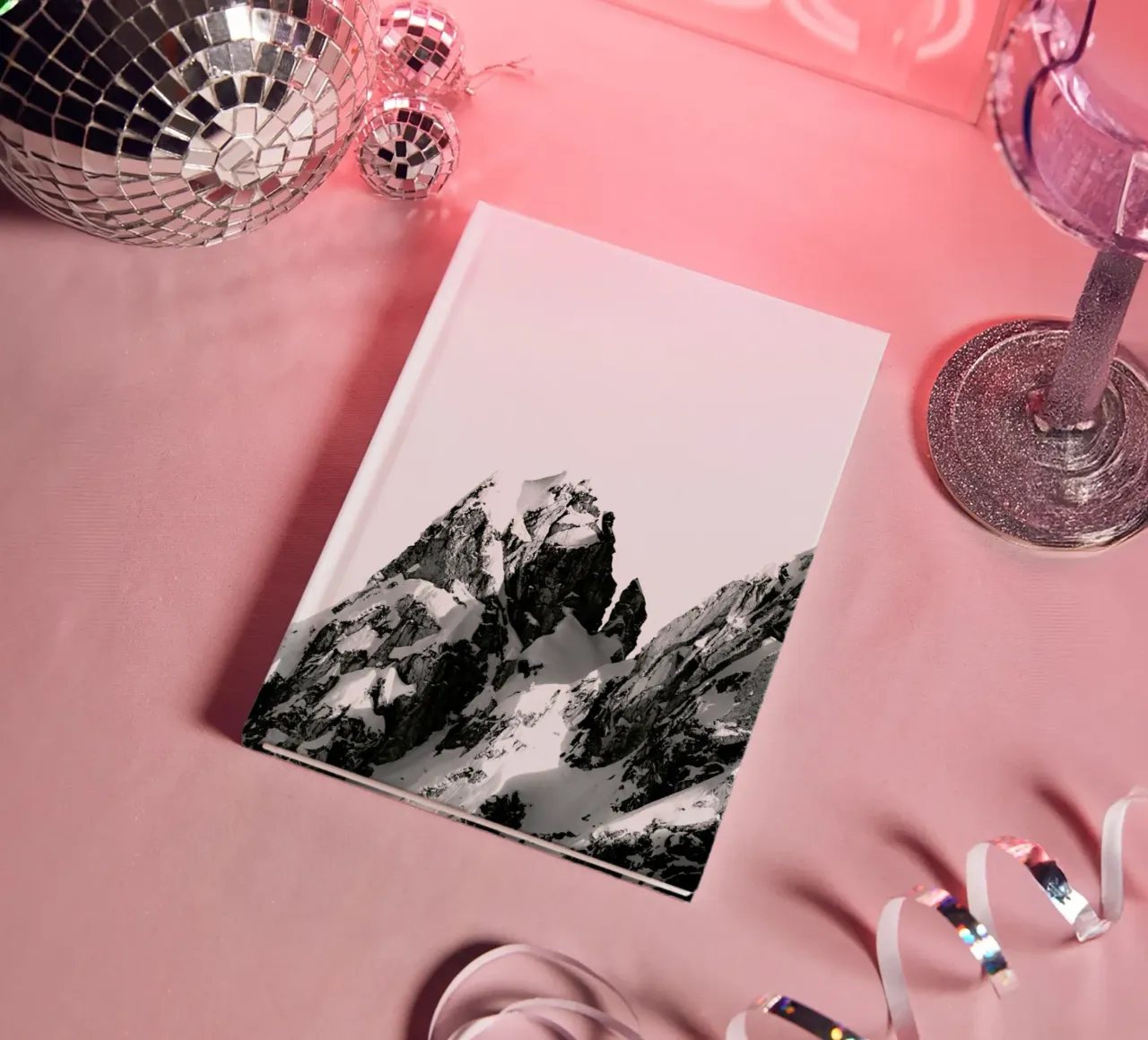 Mountain Peak I notebook by Victoria Frost