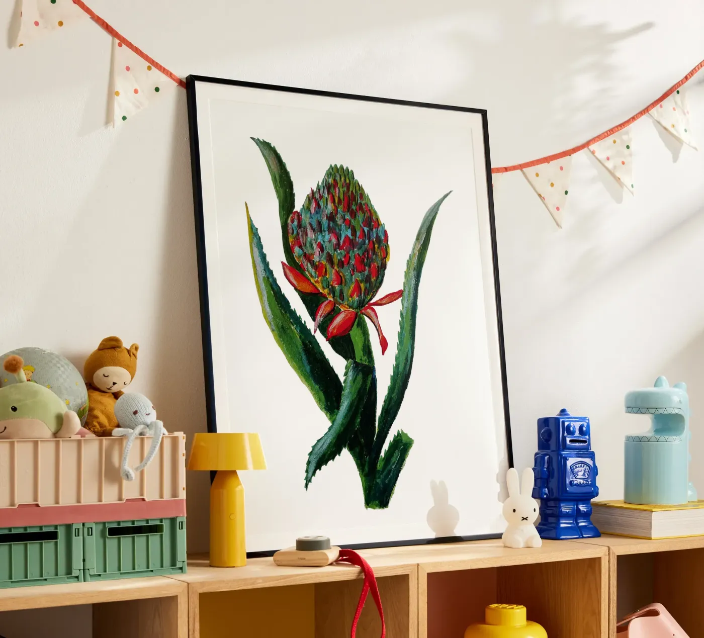 Flower poster da Femke Zwaan