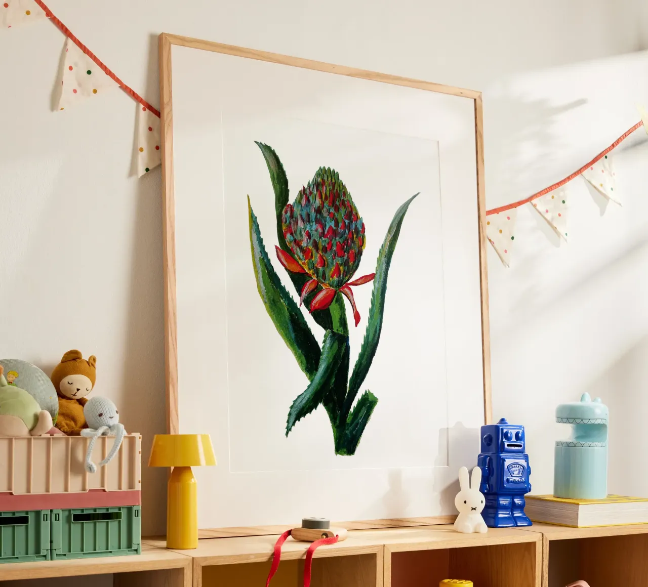 Flower poster da Femke Zwaan