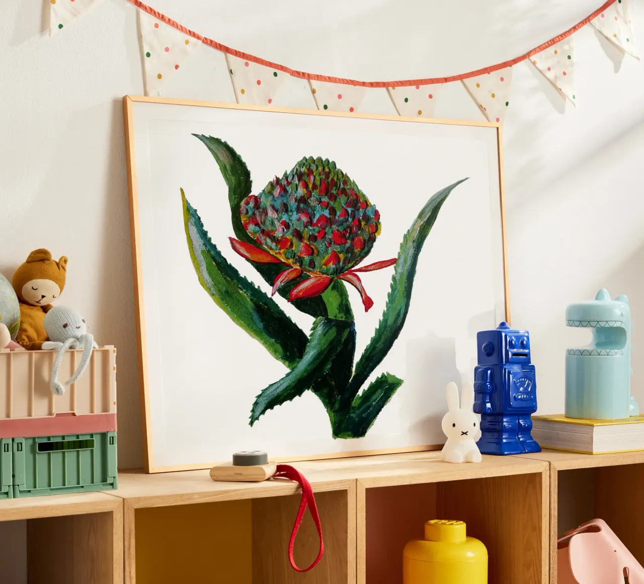 Flower poster da Femke Zwaan