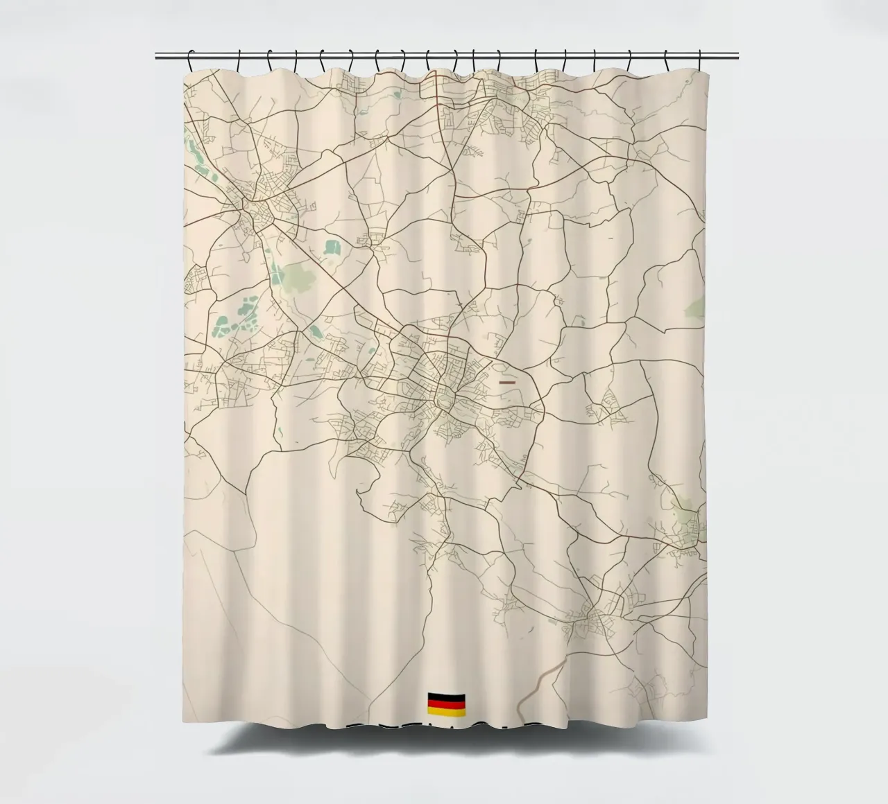 Detmold DE shower curtain by Jacob W MICKELSON