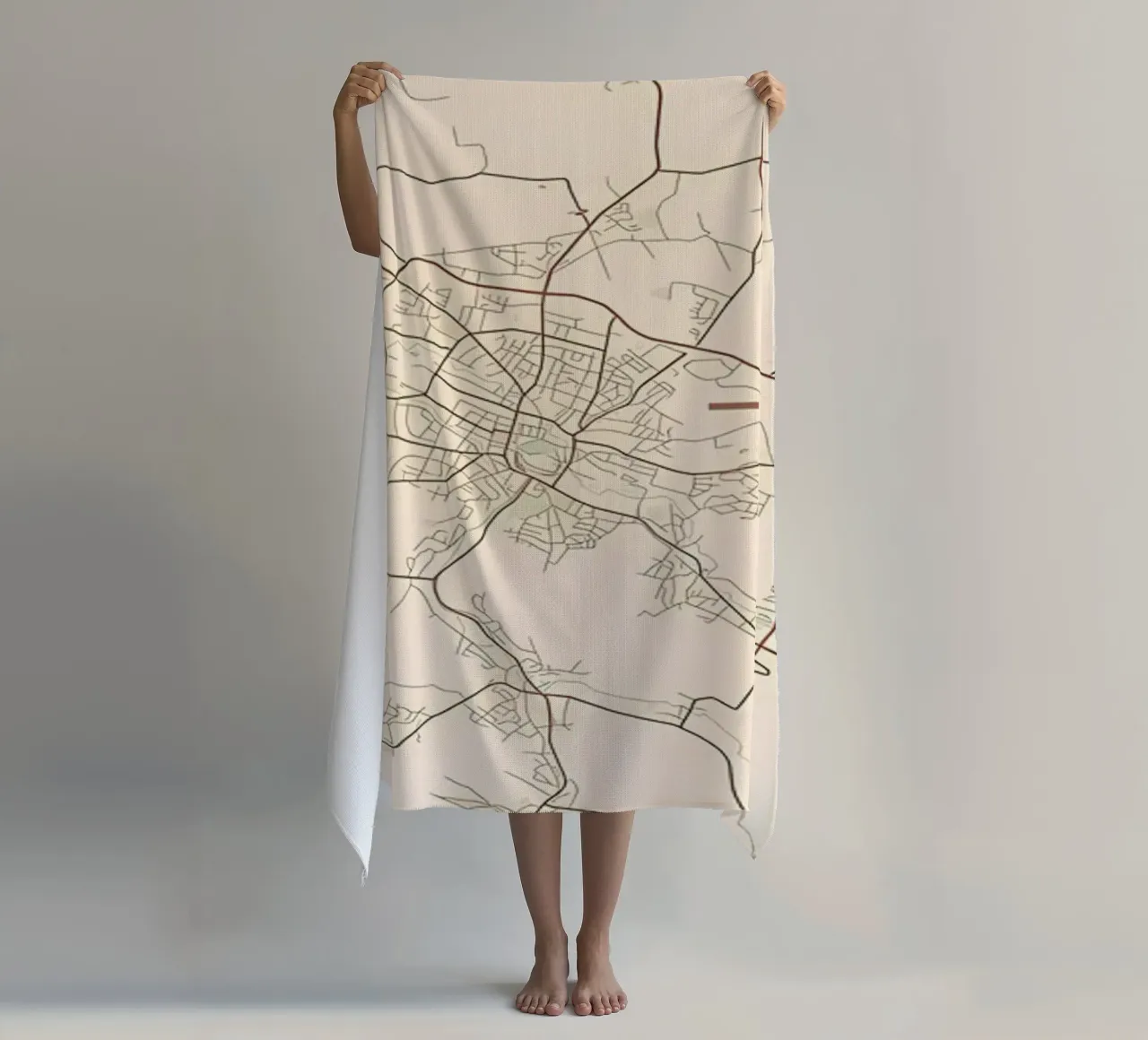 Detmold DE beach towel by Jacob W MICKELSON
