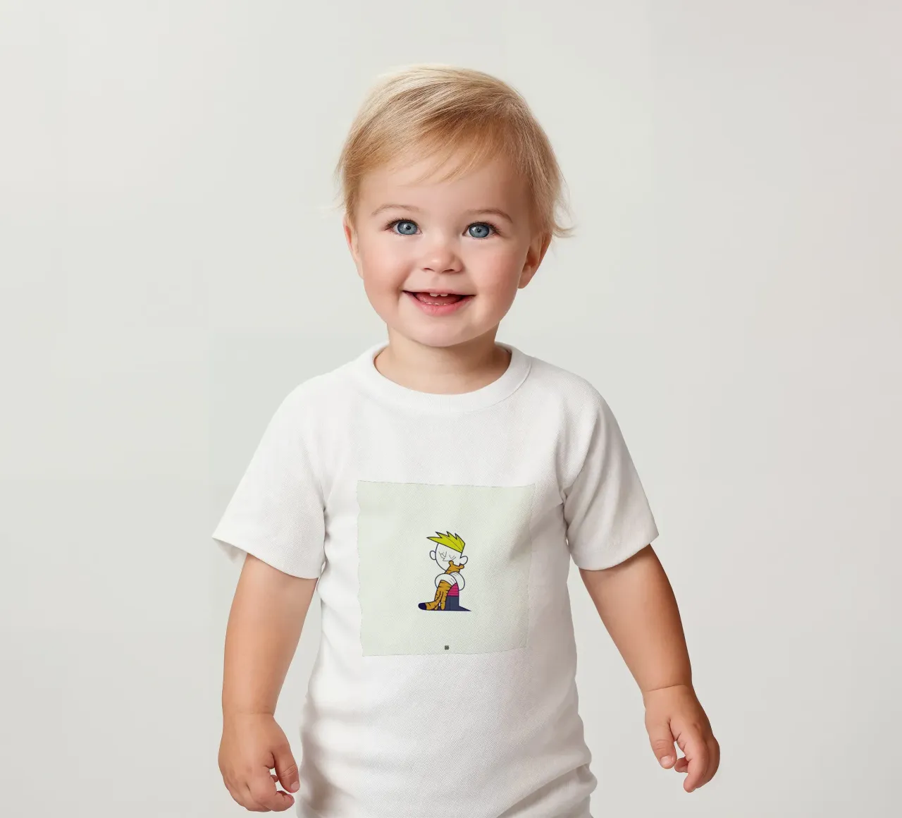 Let's go exploring the world together Baby T-Shirt von Ale Giorgini