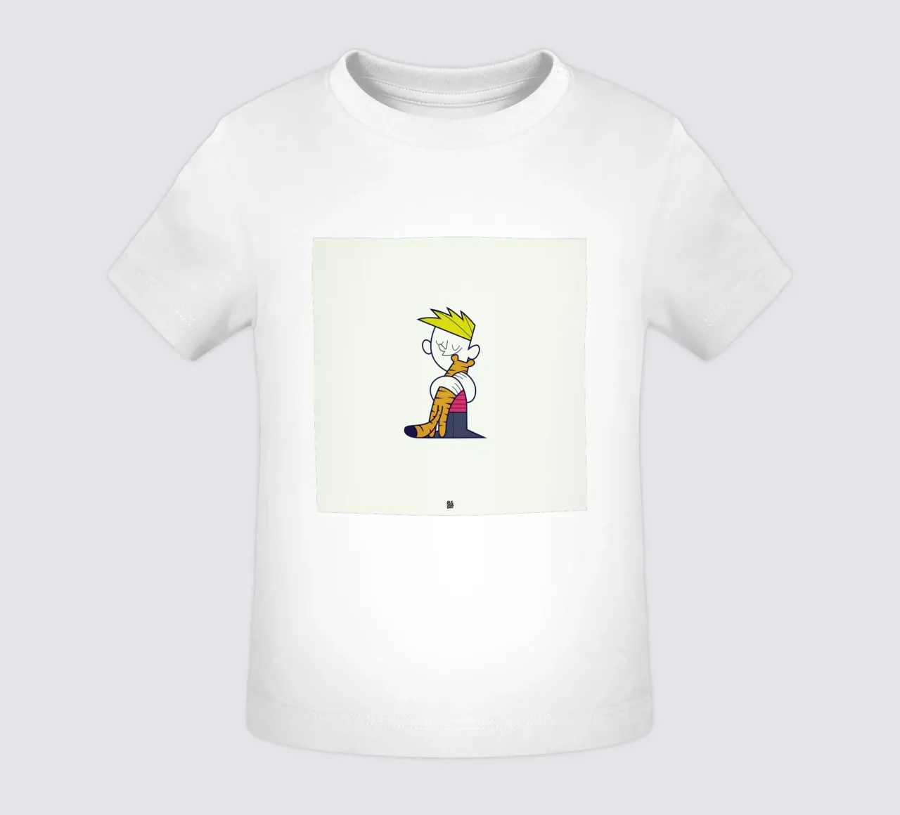 Let's go exploring the world together baby t-shirt van Ale Giorgini