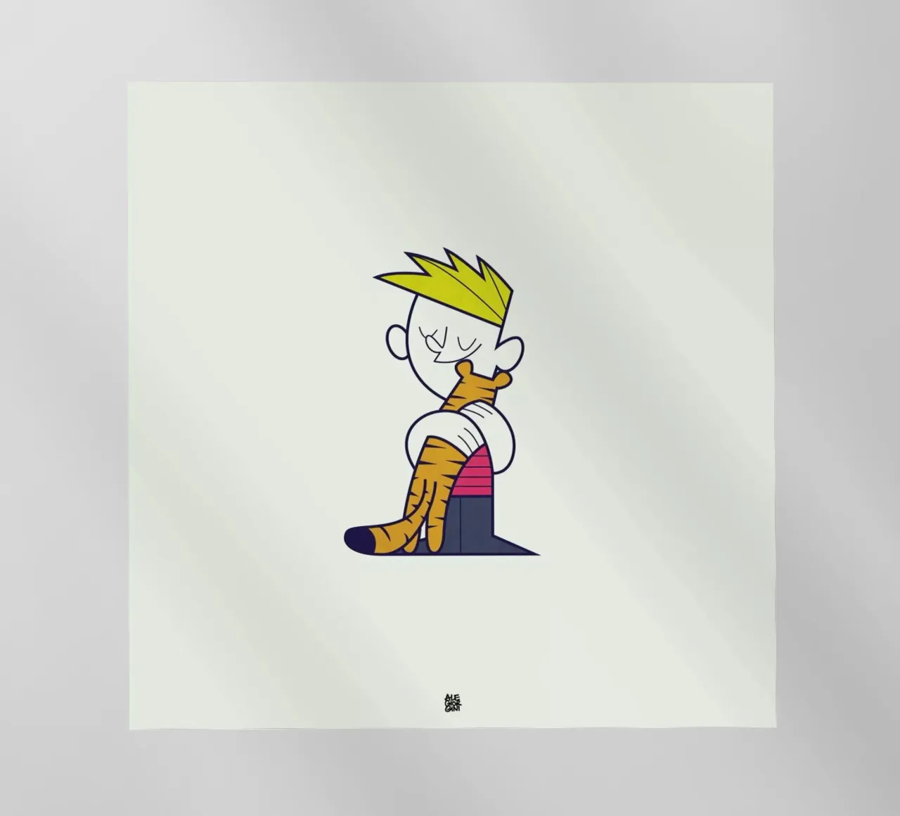 Let's go exploring the world together pellicola backlit da Ale Giorgini