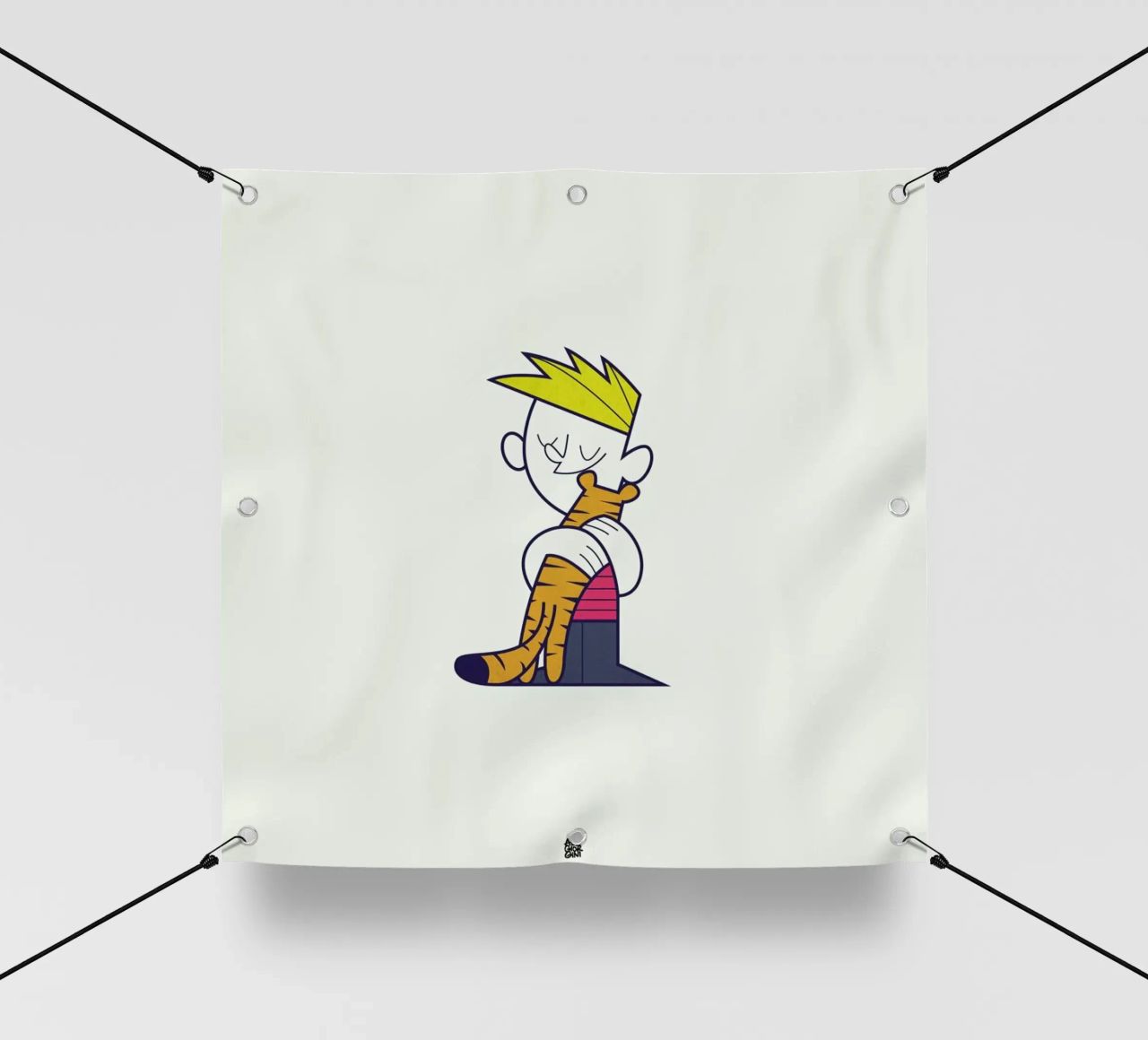 Let's go exploring the world together bâche pvc de Ale Giorgini