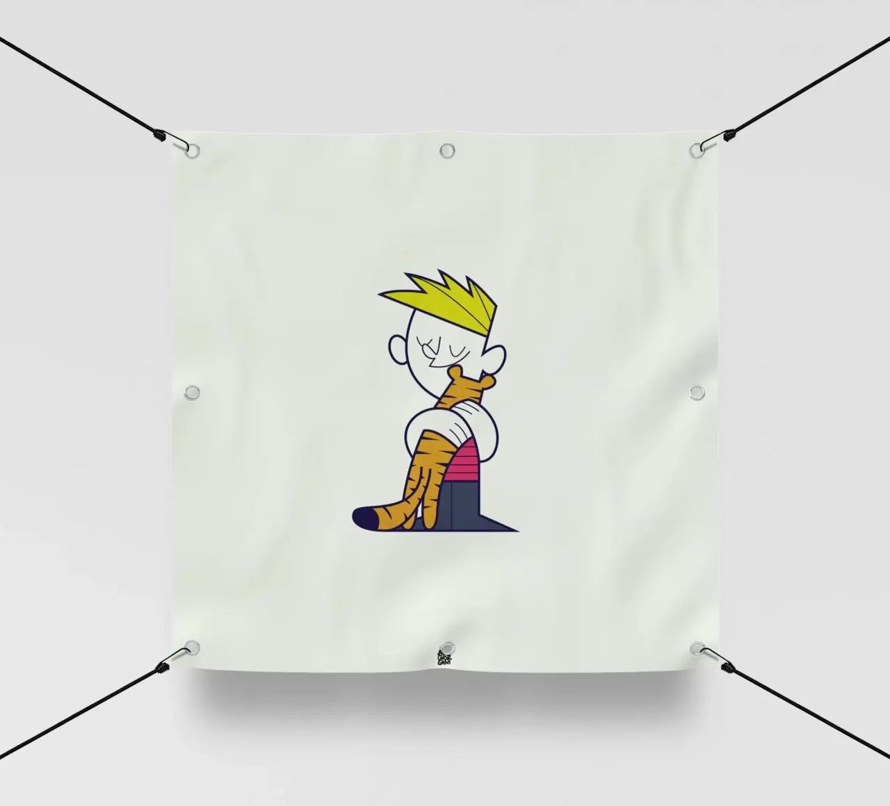 Let's go exploring the world together telo in pvc da Ale Giorgini