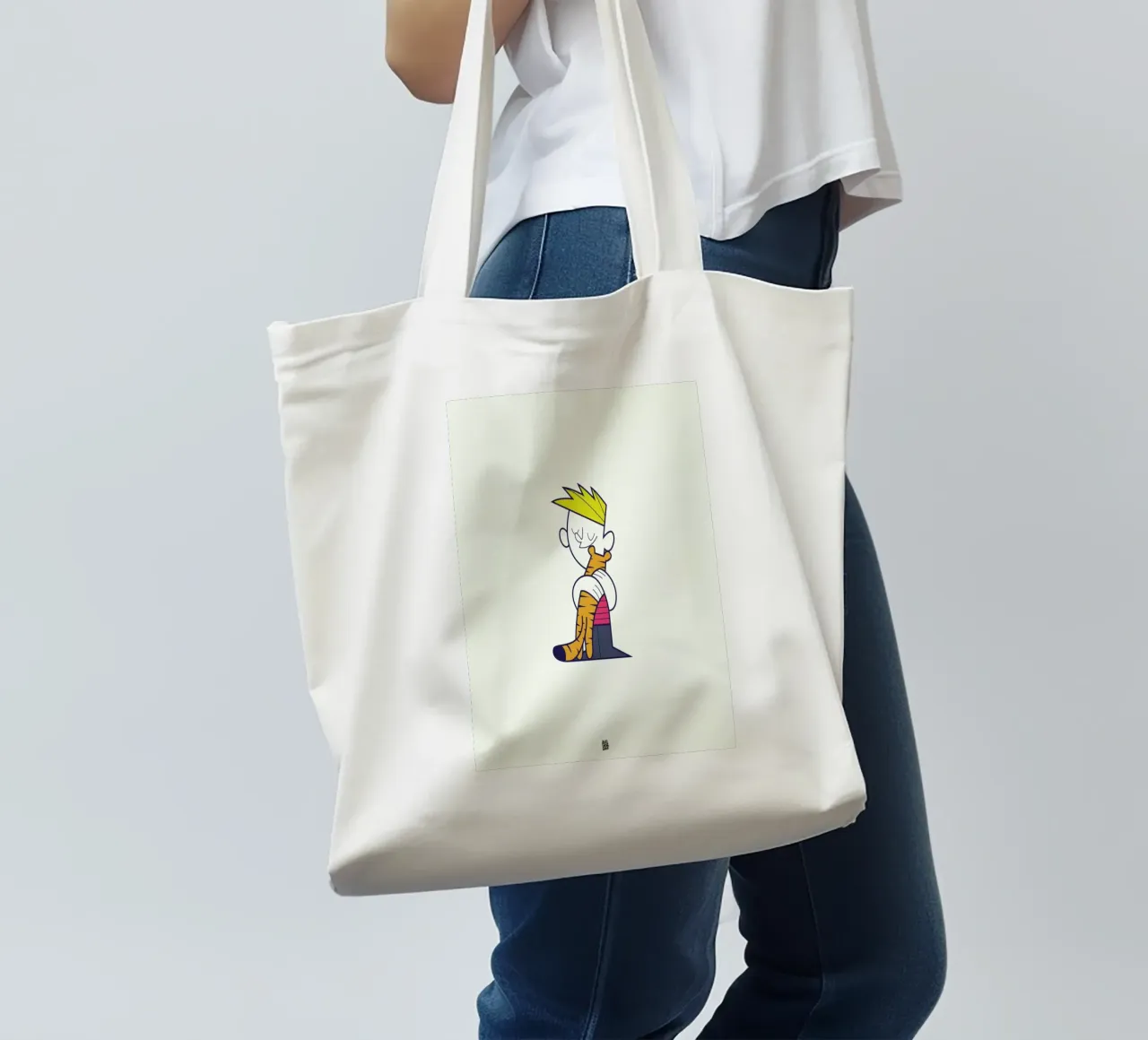Let's go exploring the world together borsa in juta da Ale Giorgini