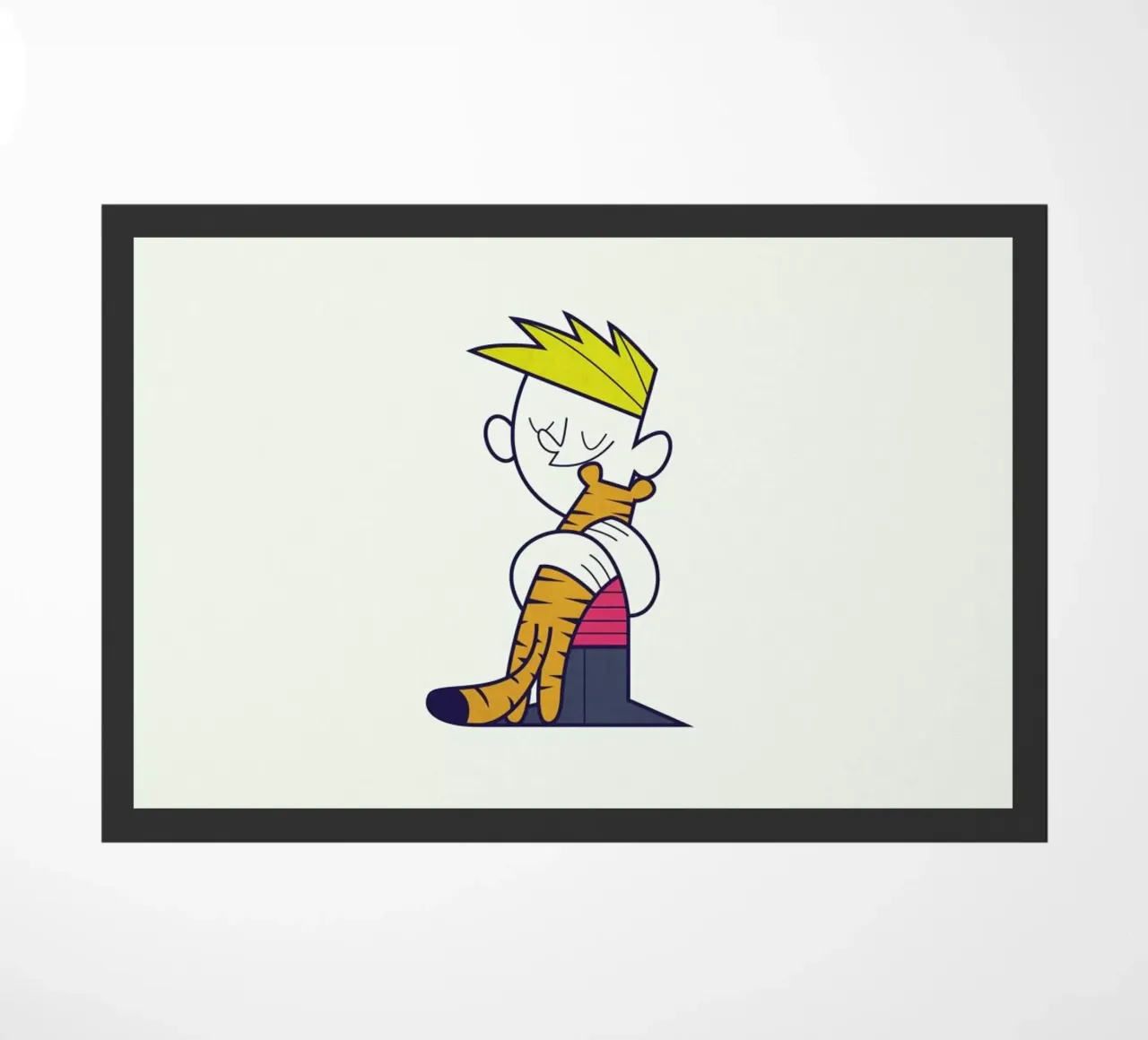 Let's go exploring the world together Fußmatte von Ale Giorgini