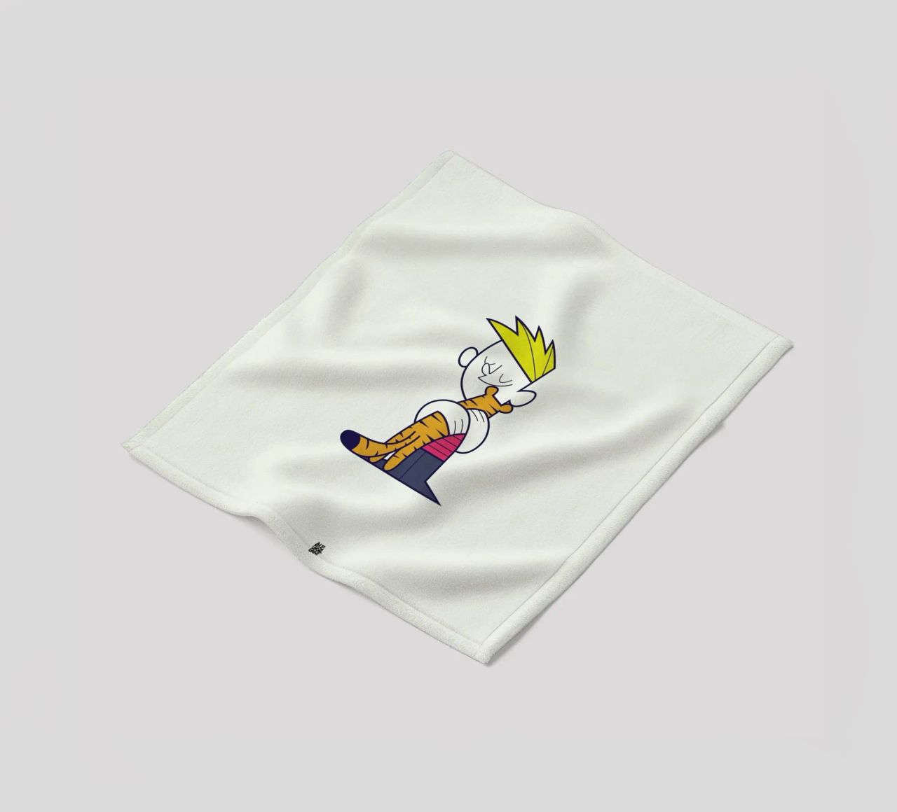 Let's go exploring the world together Fleecedecke von Ale Giorgini