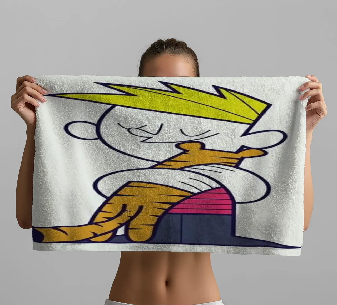 Let's go exploring the world together towel by Ale Giorgini