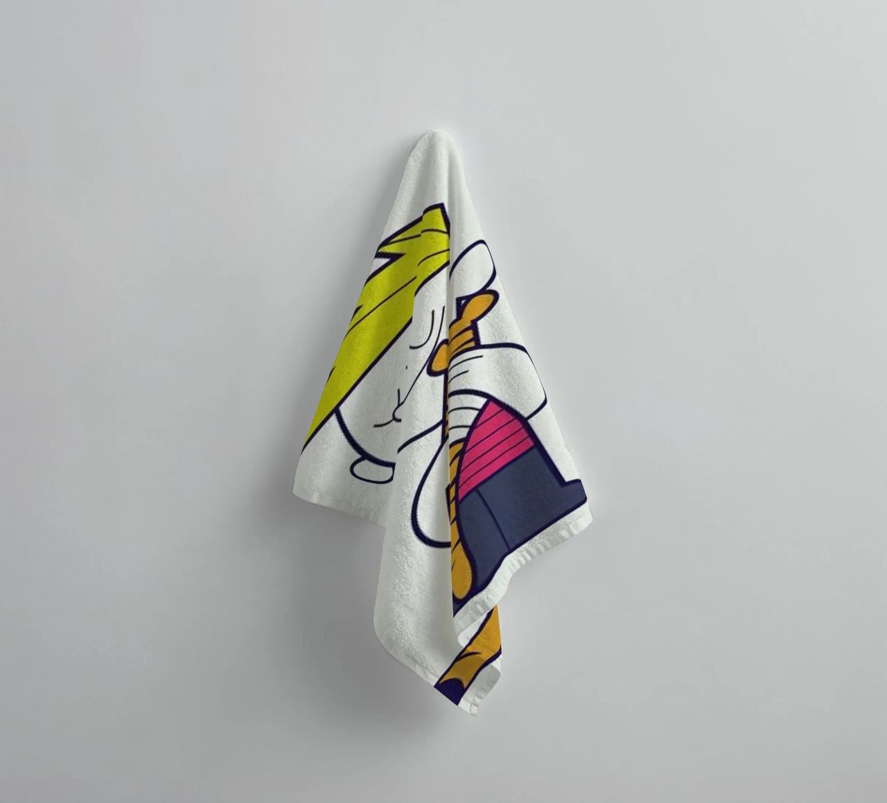 Let's go exploring the world together Handtuch von Ale Giorgini