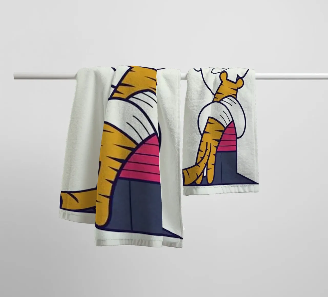 Let's go exploring the world together towel by Ale Giorgini