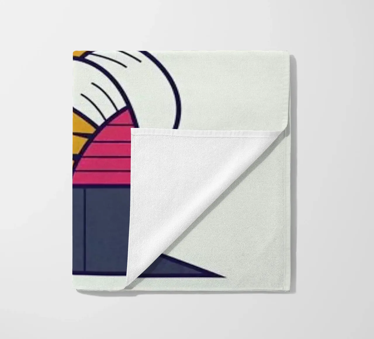 Let's go exploring the world together telo mare da Ale Giorgini