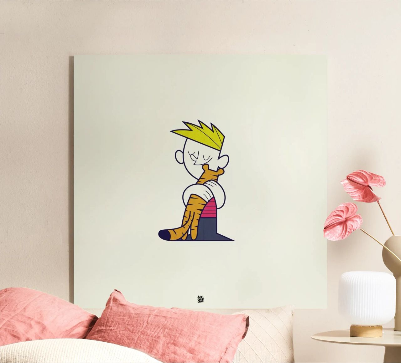 Let's go exploring the world together plexiglas de Ale Giorgini