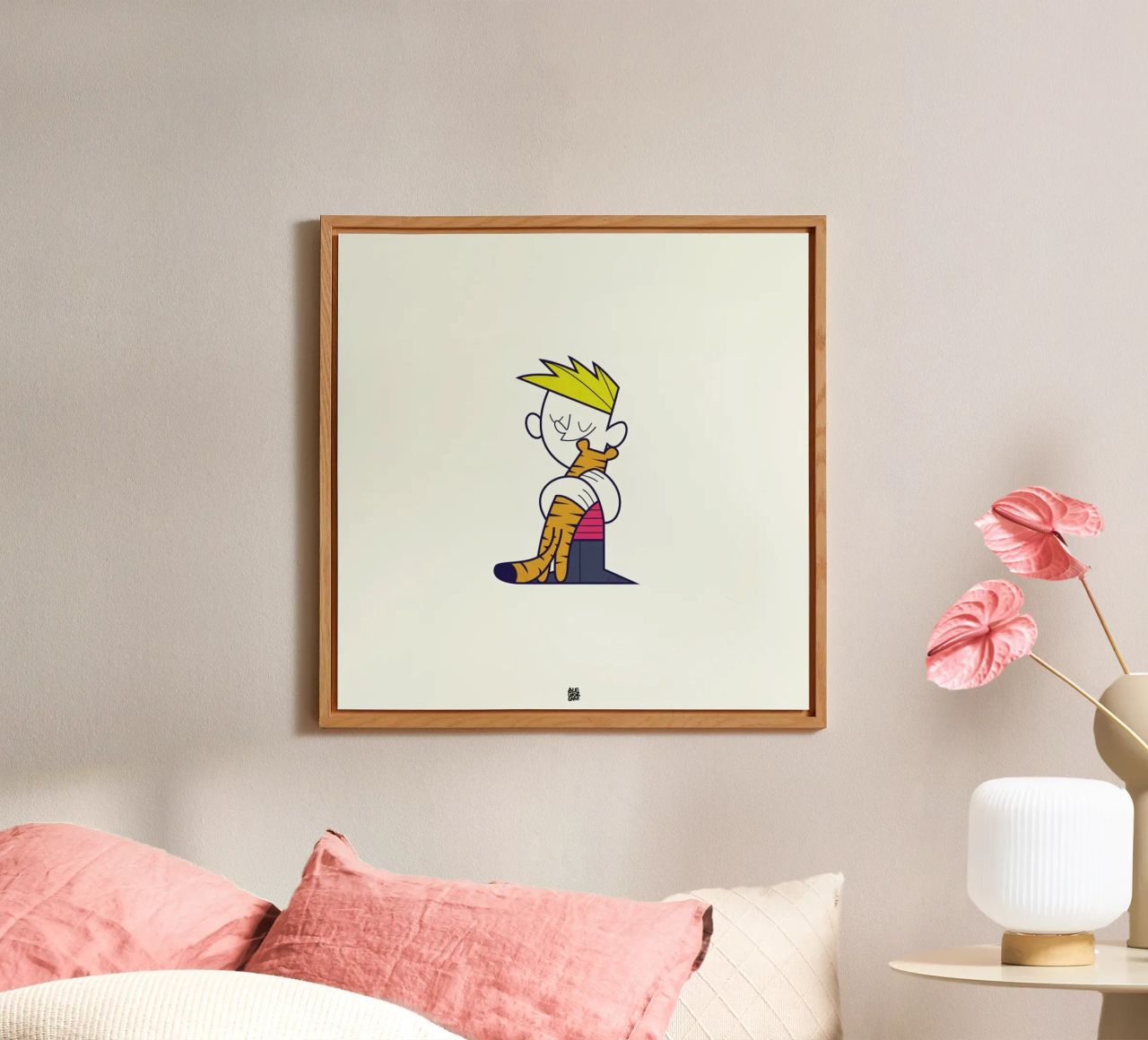 Let's go exploring the world together Alu-Dibond von Ale Giorgini