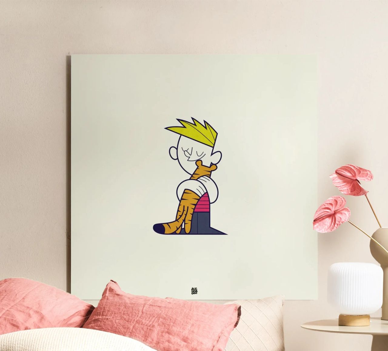 Let's go exploring the world together Alu-Dibond von Ale Giorgini