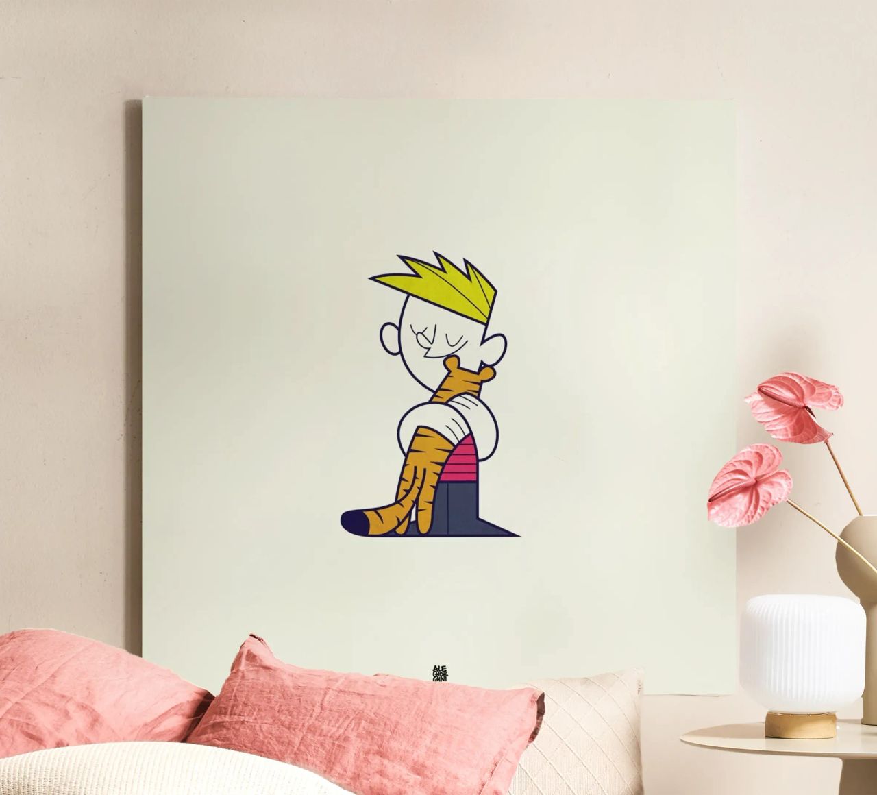 Let's go exploring the world together tela da Ale Giorgini