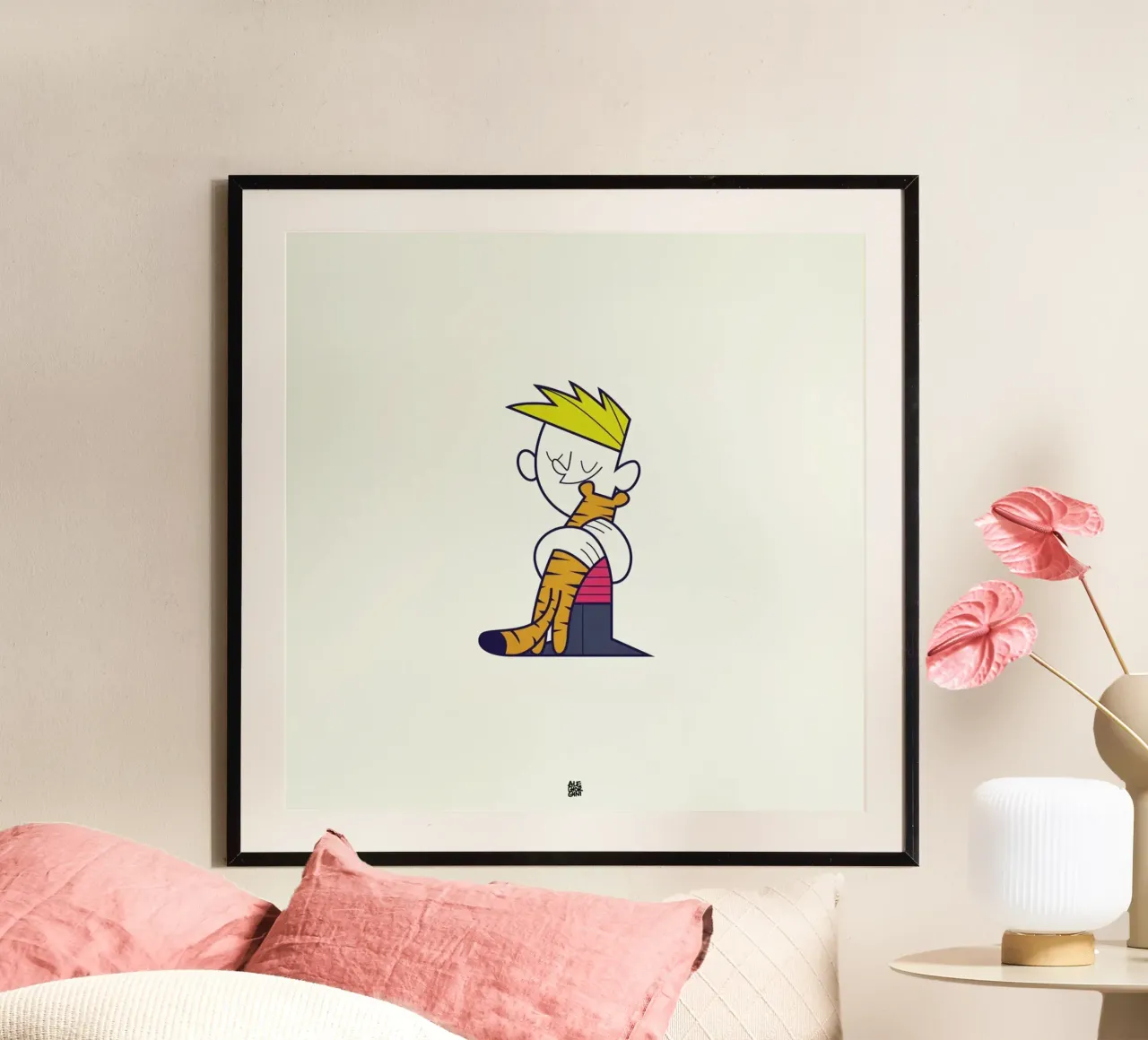 Let's go exploring the world together poster da Ale Giorgini