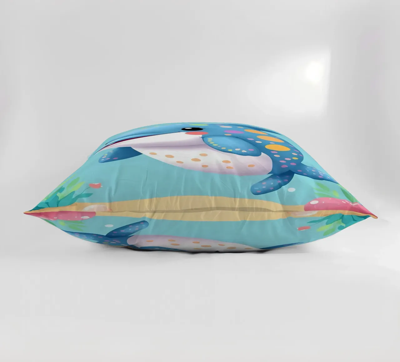 Delphin_1 cuscino da Tierisch bunt by LK