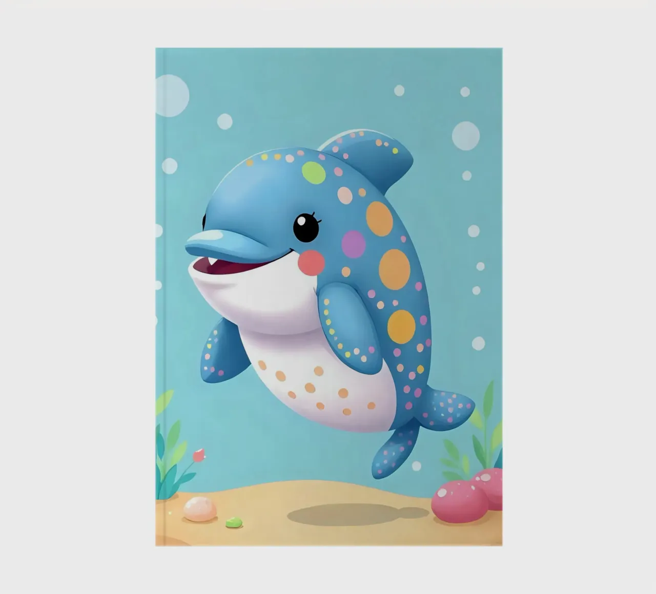 Delphin_1 notebook by Tierisch bunt by LK