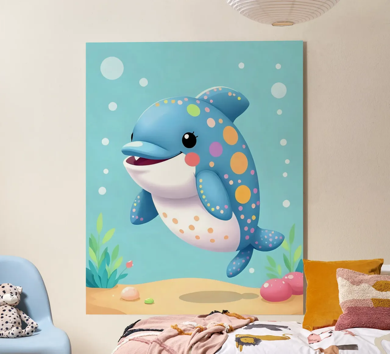 Delphin_1 plexiglass da Tierisch bunt by LK