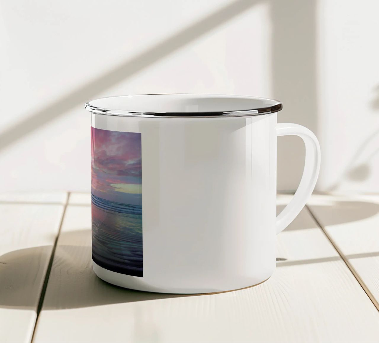 Wonders Never Cease tazza in smalto da Robin Delean