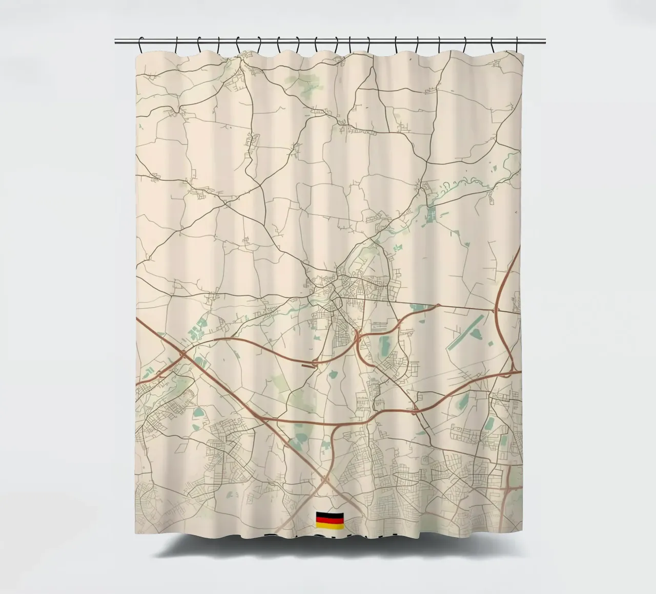 Dachau DE shower curtain by Jacob W MICKELSON
