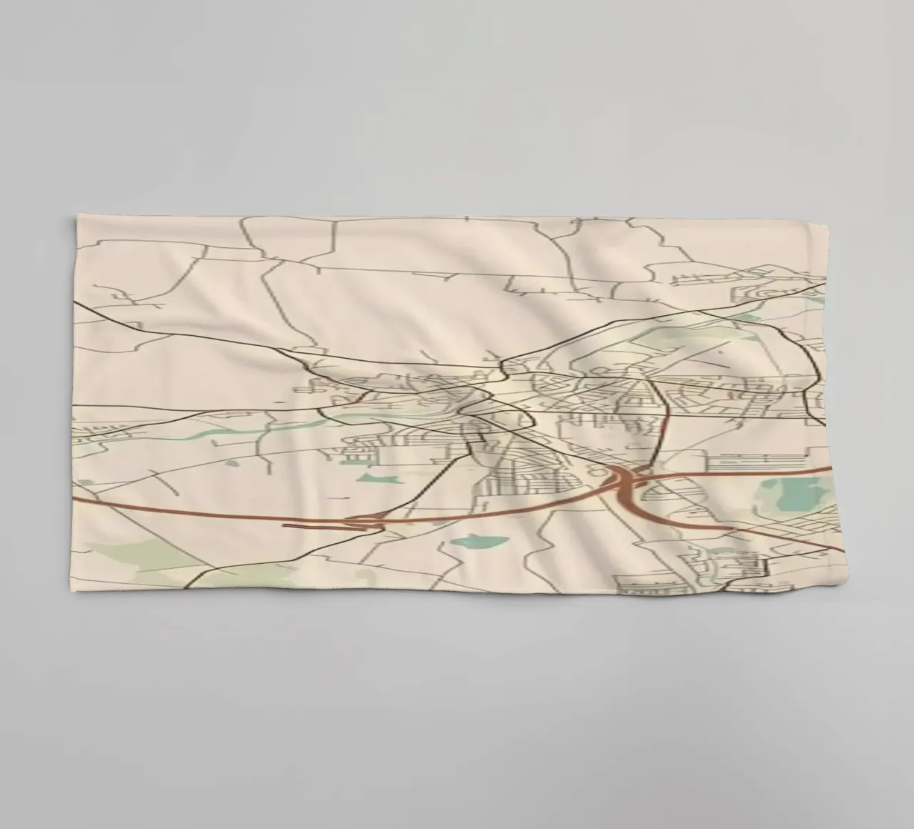 Dachau DE towel by Jacob W MICKELSON