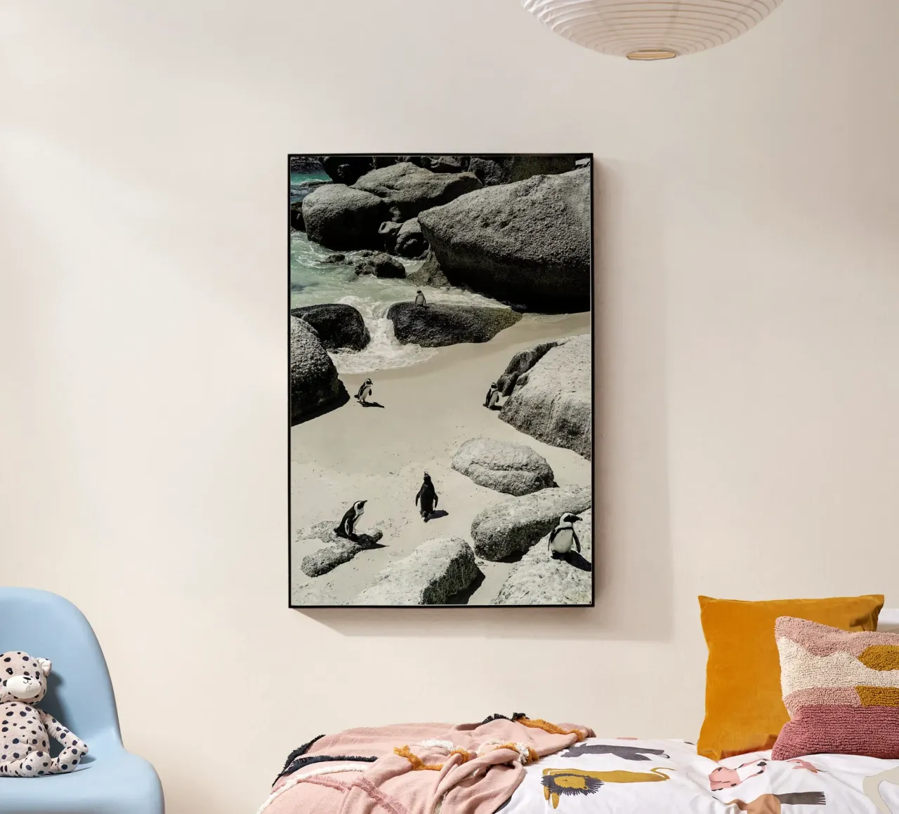 Penguins Beach plexiglass da Shot By Clint