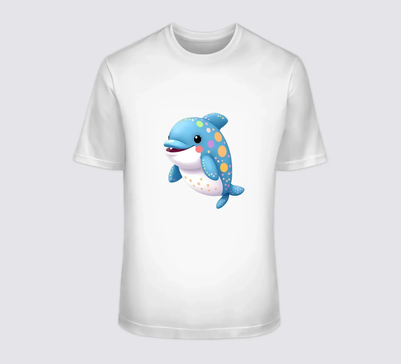 Delphin_1a t-shirt da Tierisch bunt by LK
