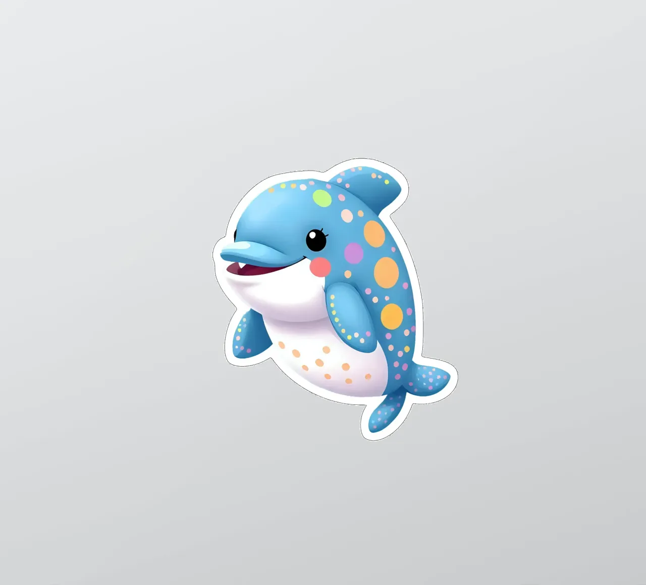 Delphin_1a adesivo da Tierisch bunt by LK