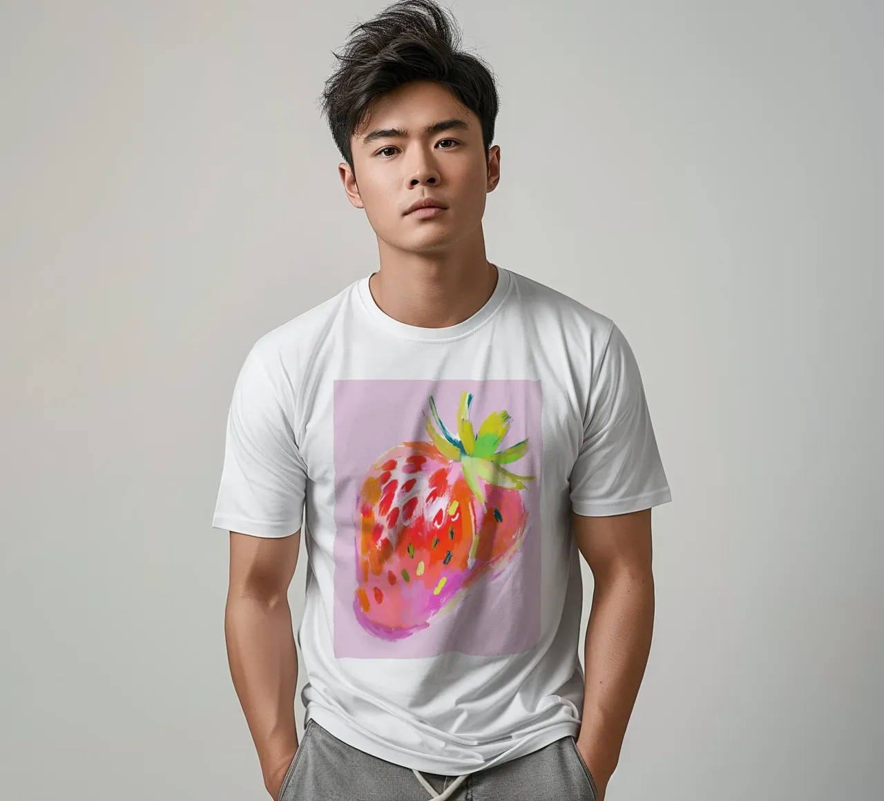 Erdbeere t-shirt da Ohkimiko