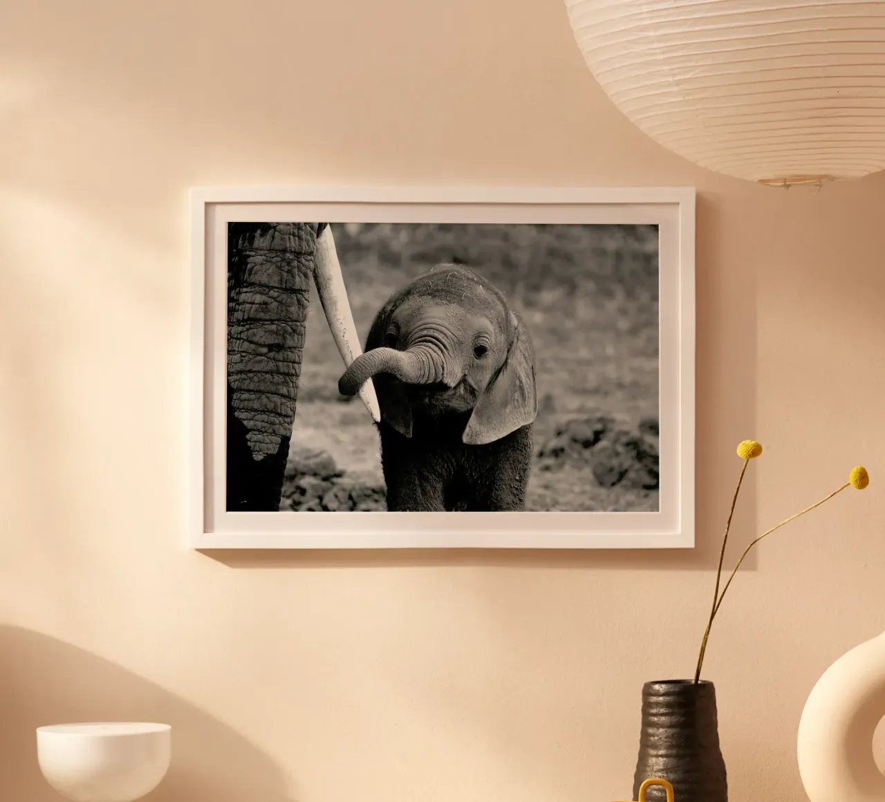Close - Bjoern Alicke poster con telaio in alluminio da Pictufy