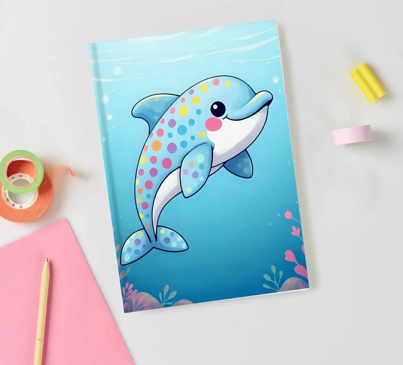 Delphin_2 diario da Tierisch bunt by LK