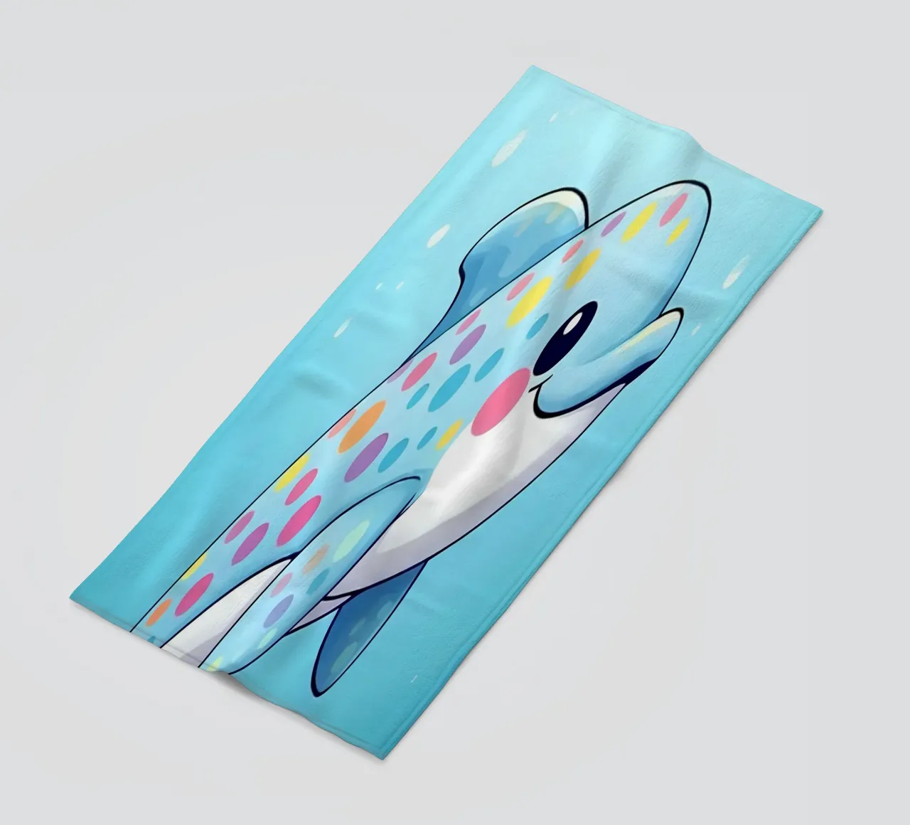 Delphin_2 telo mare da Tierisch bunt by LK