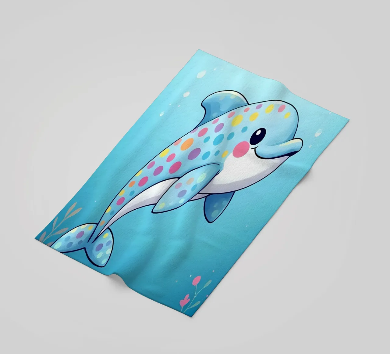 Delphin_2 telo mare da Tierisch bunt by LK