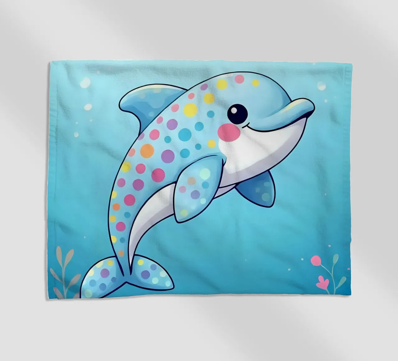 Delphin_2 telo mare da Tierisch bunt by LK