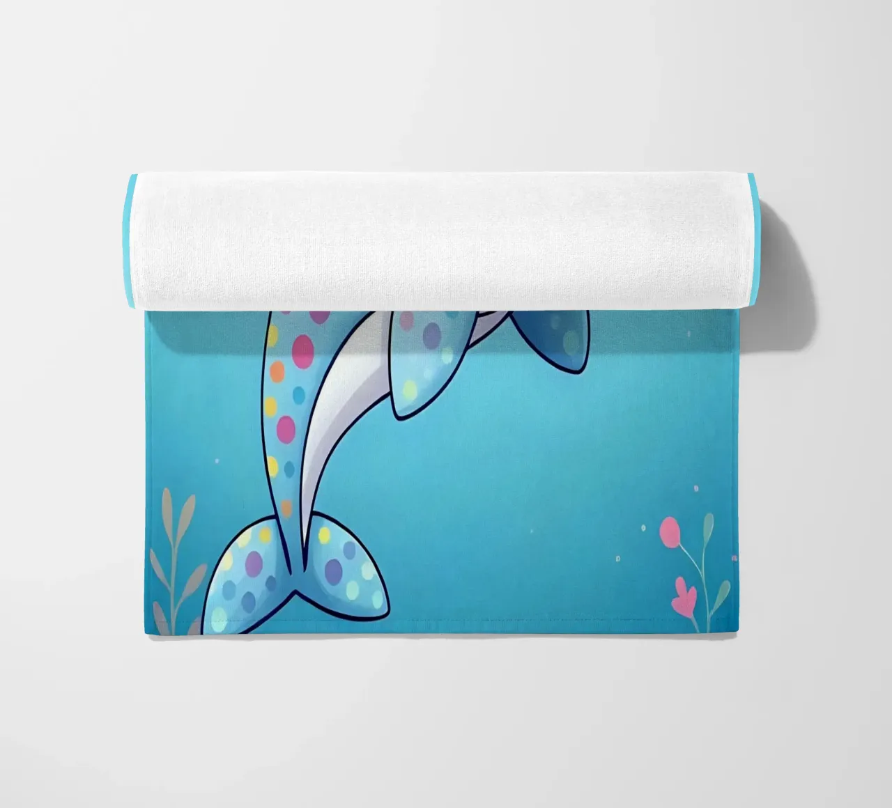 Delphin_2 telo mare da Tierisch bunt by LK