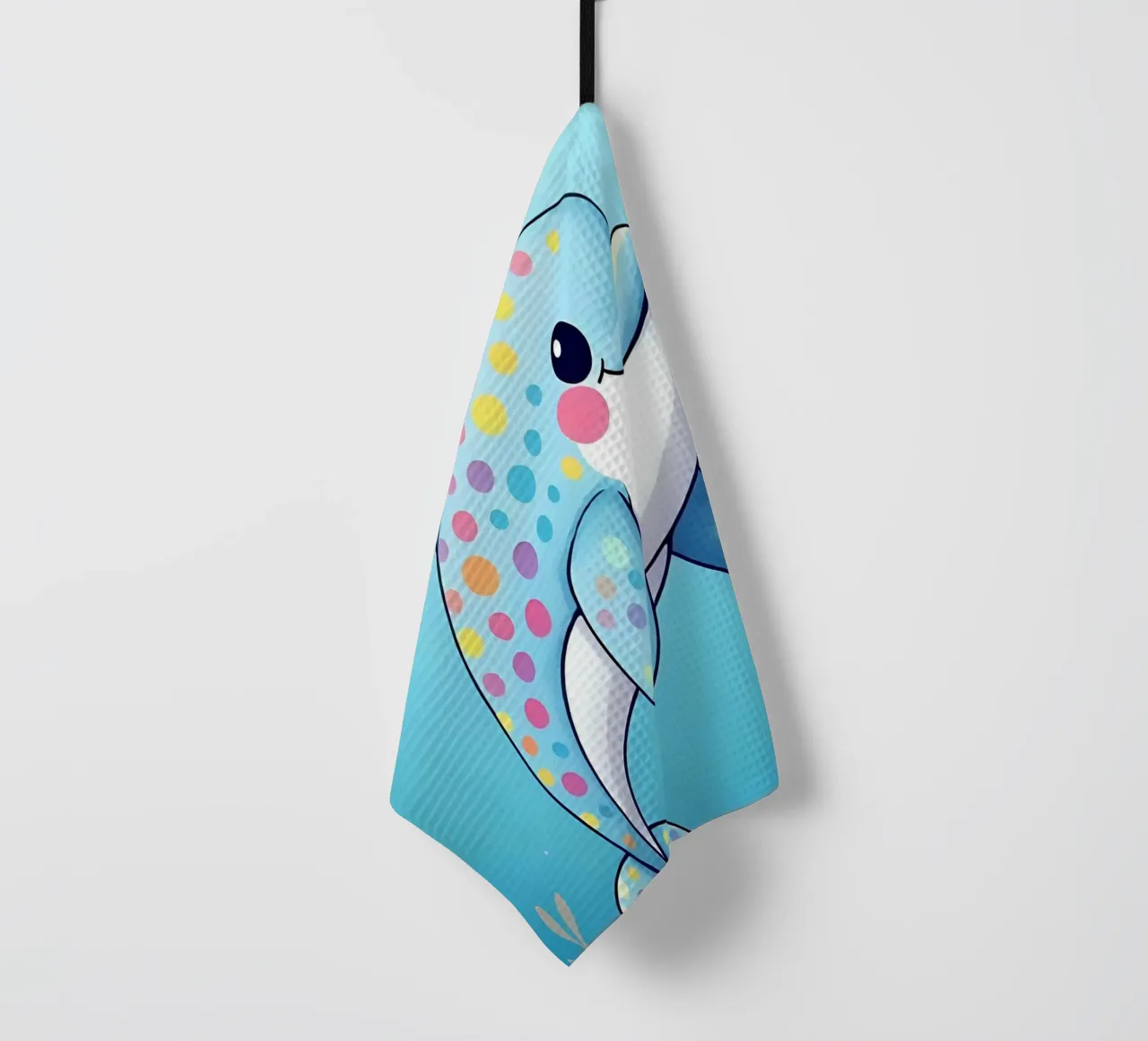 Delphin_2 torchon de Tierisch bunt by LK