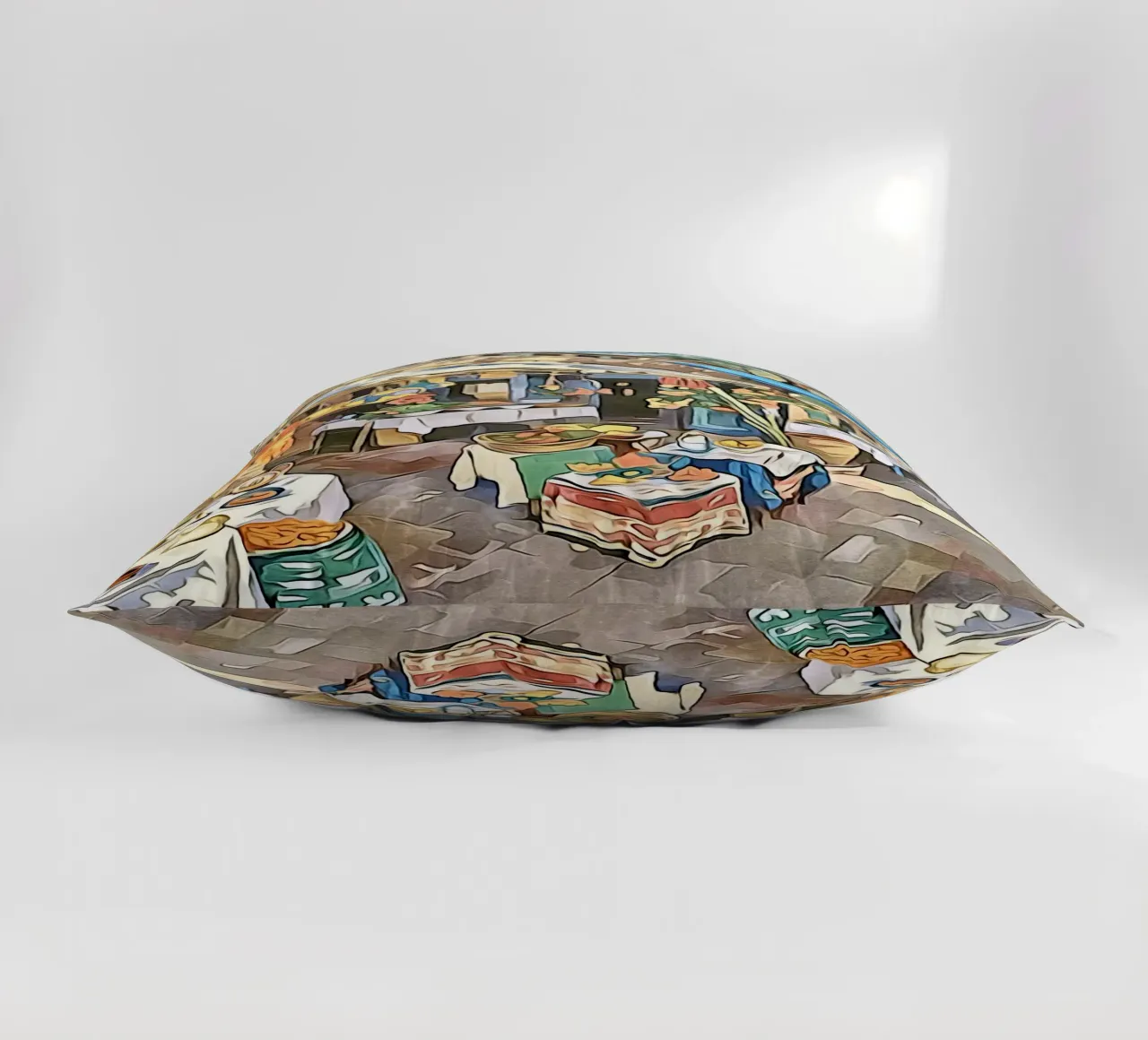 India, motif 11 decorative cushion by ZAMART
