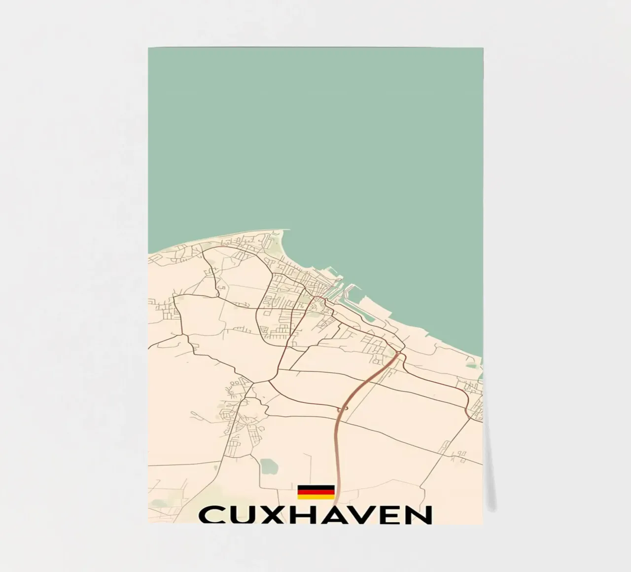 Cuxhaven DE sticker sheet by Jacob W MICKELSON