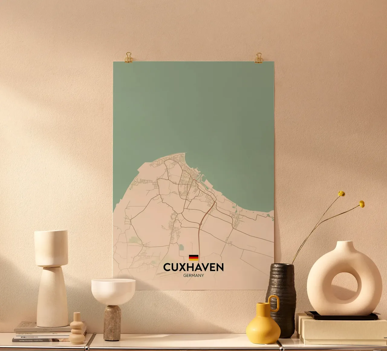 Cuxhaven DE carta hahnemühle da Jacob W MICKELSON