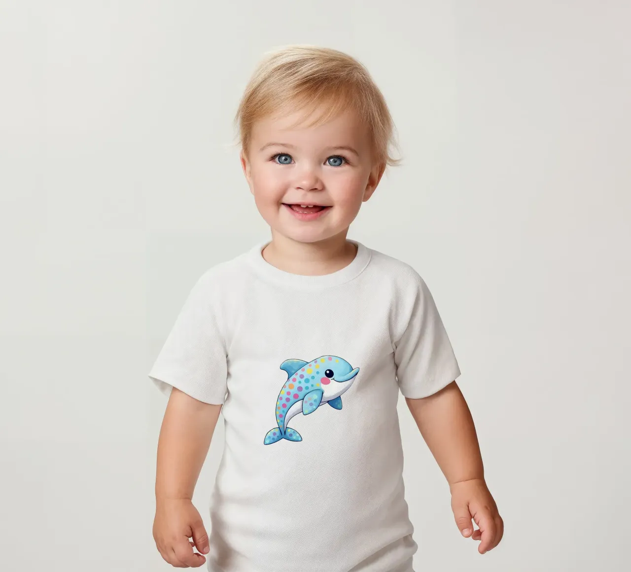 Delphin_2a maglietta neonato da Tierisch bunt by LK